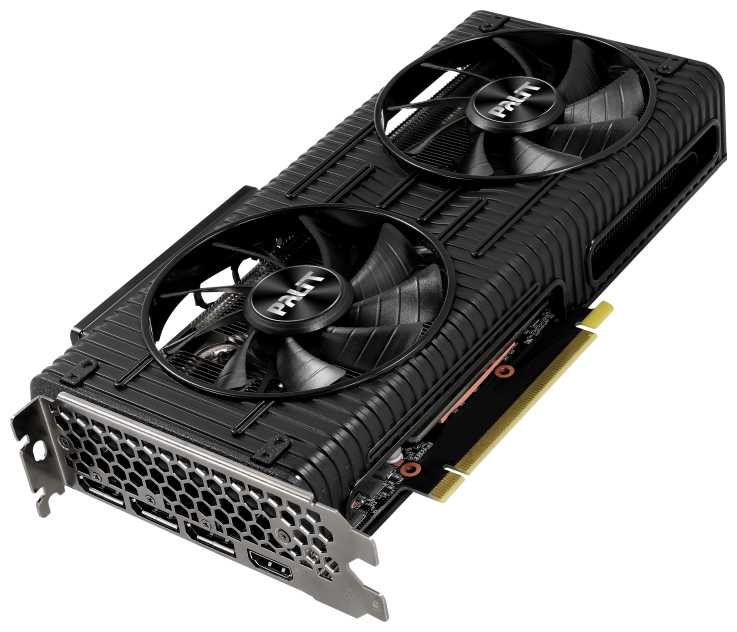 Видеокарта Palit GeForce RTX 3060 Ti Dual 8GB (NE6306T019P2-190AD V1) фотография 1