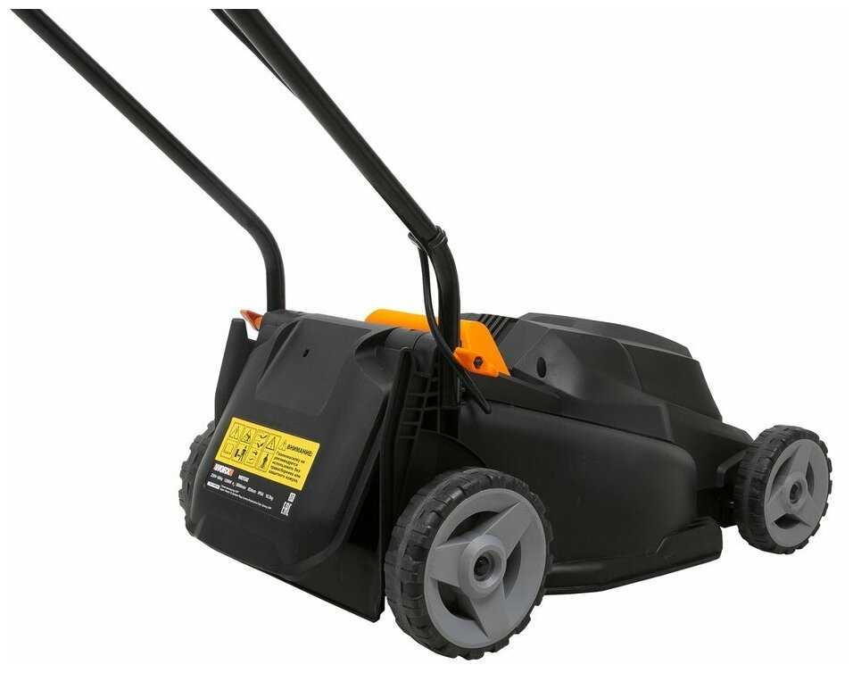 Электрическая газонокосилка Worx WG713E фотография 4