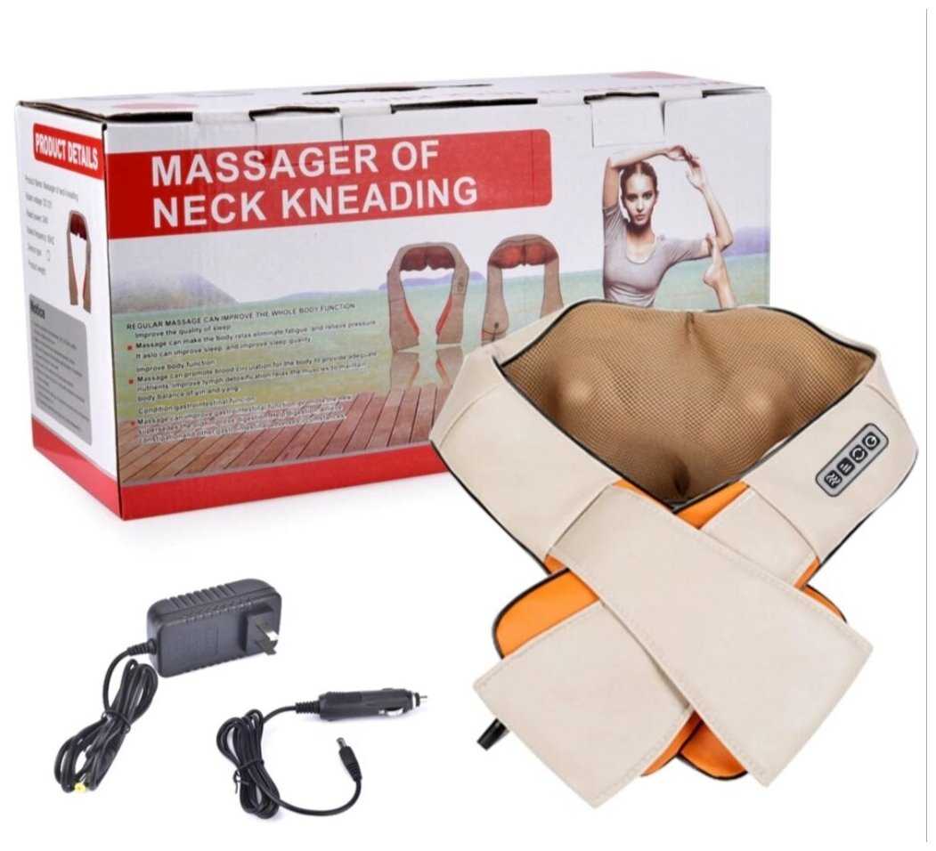 Роликовый массажер Massager of Neck Kneading фотография 19