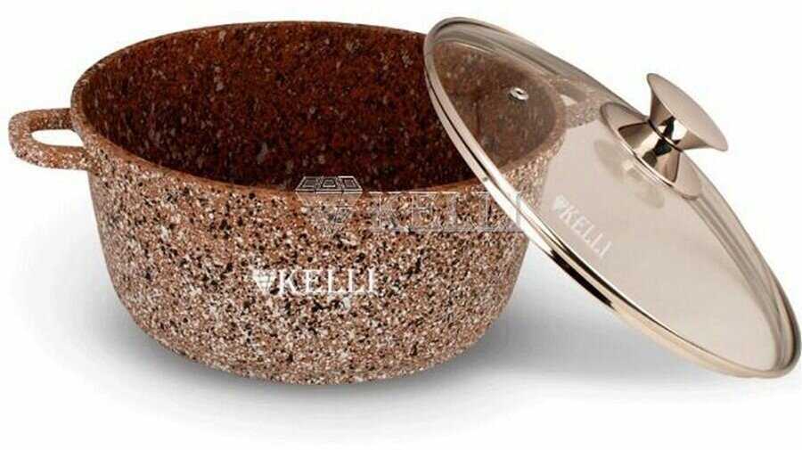 Кастрюля-жаровня KELLI Кастрюля-жаровня (KL-4091) фотография 3