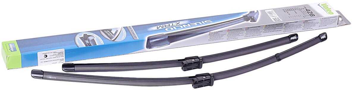 Щетка стеклоочистителя Valeo Silencio Flat Blade Set (VM428) фотография 10