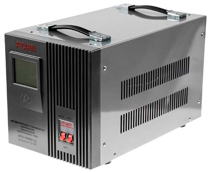 Стабилизатор напряжения однофазный РЕСАНТА ACH-12000/1-Ц (12 кВт) фотография 1