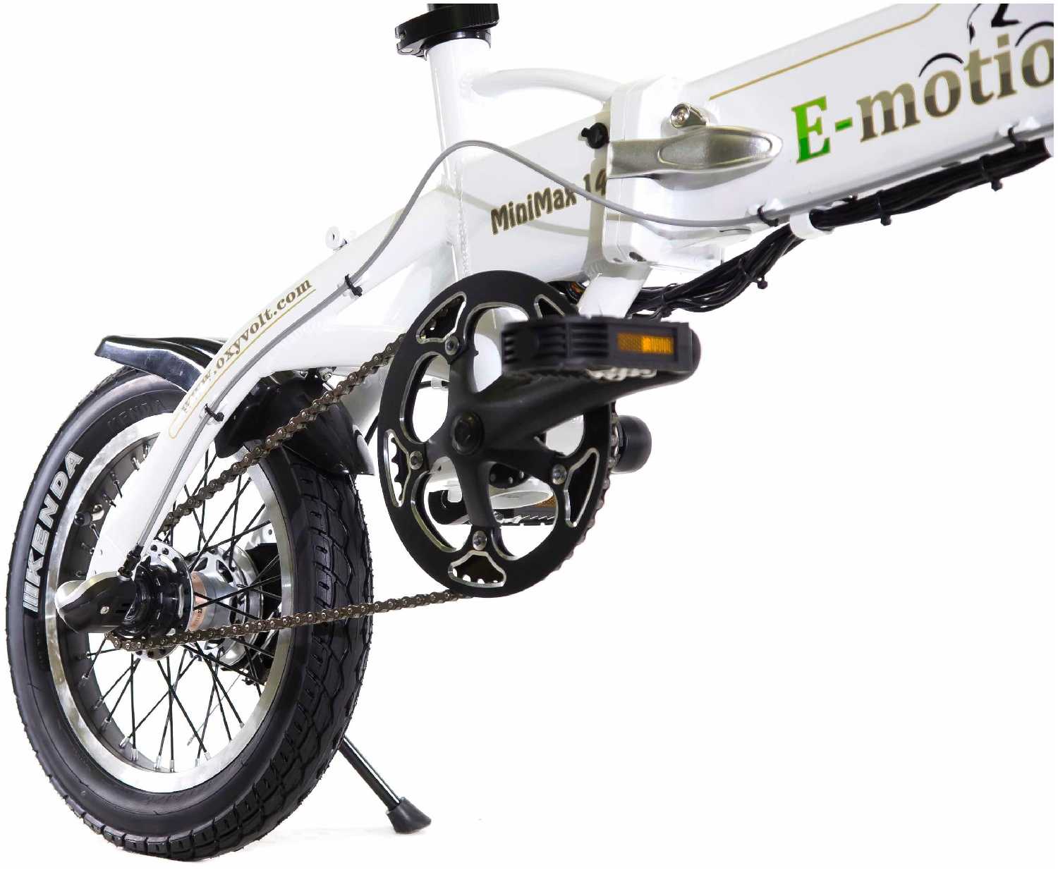 Электровелосипед E-motions' MiniMax Premium (Белый) 350 ватт, передний привод фотография 1