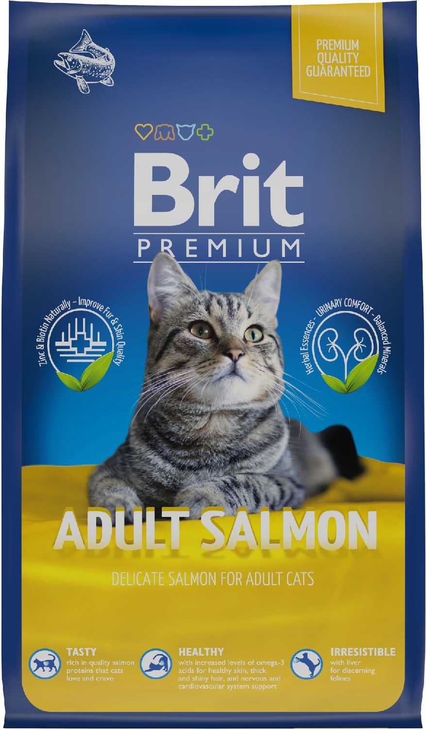 Корм для кошек Brit Premium с лососем фотография 15