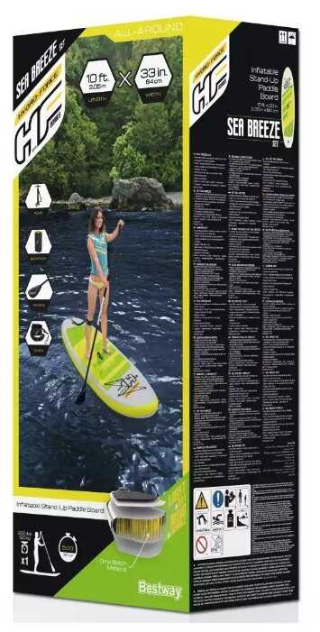 Cап доска SUP board Bestway Hydro-Force Sea Breeze 3,05 м арт. 65340 фотография 15