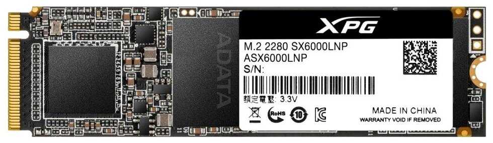 Твердотельный накопитель ADATA XPG SX6000 Lite 128GB
