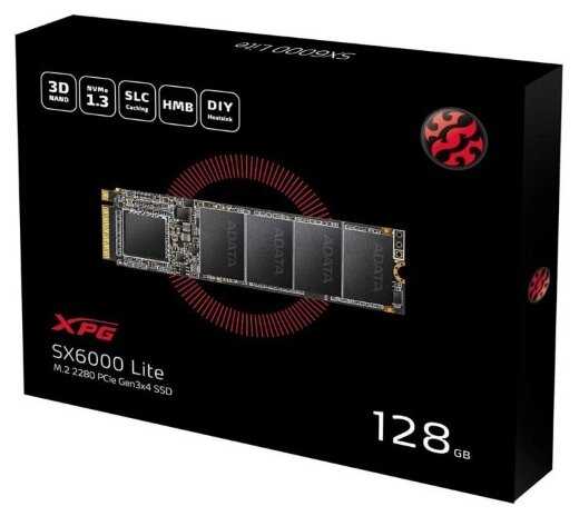 Твердотельный накопитель ADATA XPG SX6000 Lite 128GB фотография 1