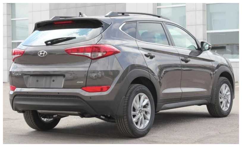 Рейлинги для Hyundai Tucson III 2015-2020 черные фотография 4
