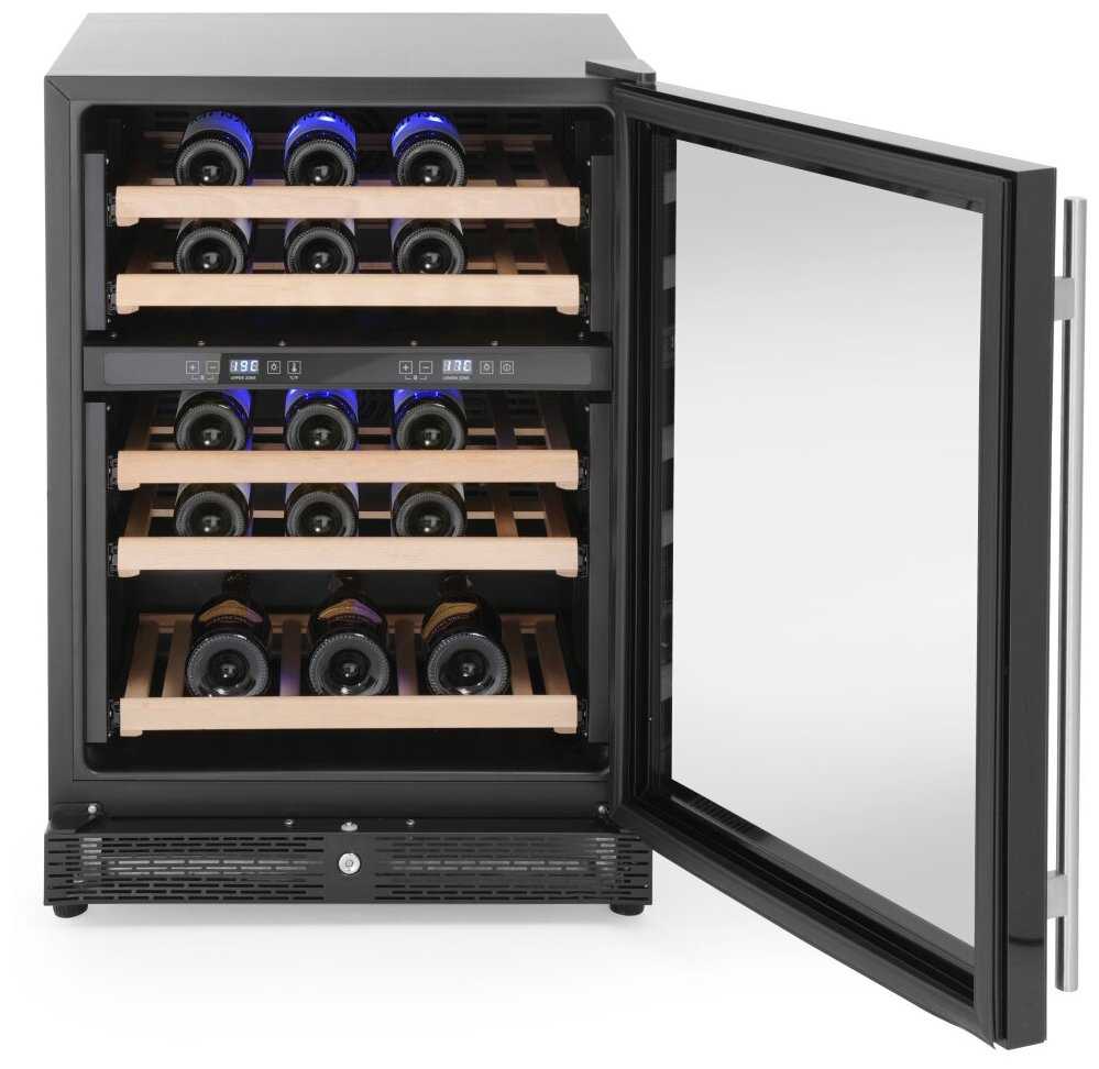 Винный шкаф HENDI Dual Zone, 145 литров, 44 бутылки вина, 233221 фотография 1