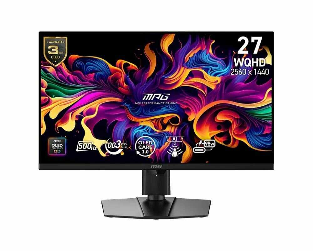 Монитор MSI MPG 271QR QD-OLED X50 фотография 2