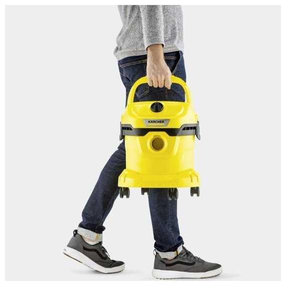 Хозяйственный пылесос KARCHER WD 2 Plus V-12/6/18/C, 1000 Вт фотография 9
