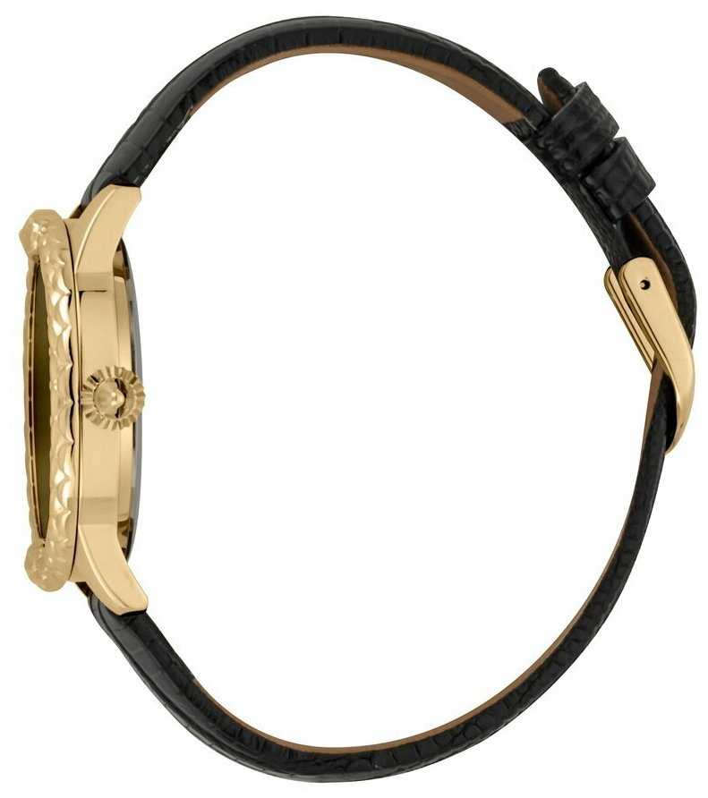 Наручные кварцевые часы Just Cavalli JC1L144L0025, стальной корпус, кожаный ремешок, браслет на руку фотография 1