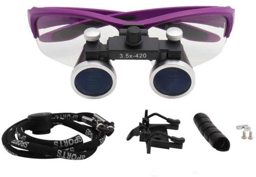 Бинокуляры комплект с подсветкой 5W фотография 6