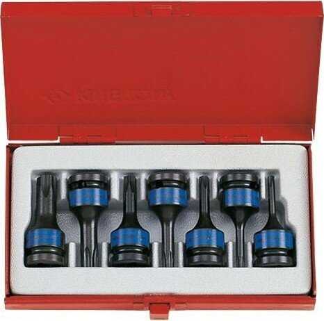 Набор ударных торцевых насадок KING TONY 4457MP [1/2