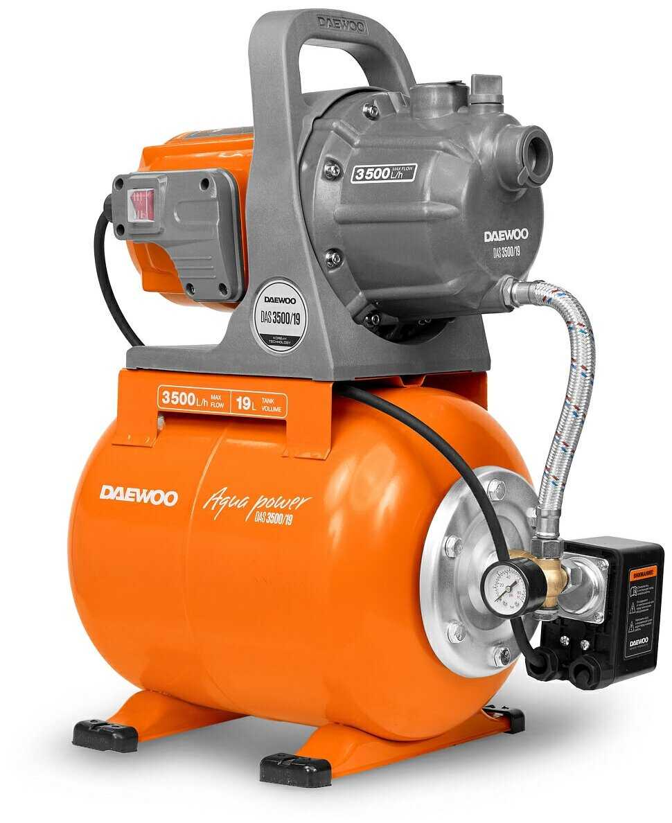 Насосная станция Daewoo Power Products DAS 3500/19 (900 Вт) фотография 4