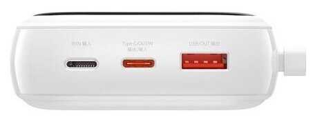 Внешний аккумулятор Baseus Qpow Digital Display Quick Charging Power Bank 20000mAh 22.5W фотография 3