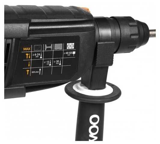 Перфоратор Daewoo Power Products DAH 820, 820 Вт фотография 8