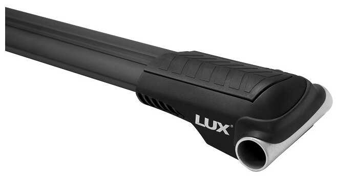 Багажник на крышу LUX Хантер черные крыловидные дуги L45-B, на Киа Мохав 2009-2020, арт: LH060B фотография 6