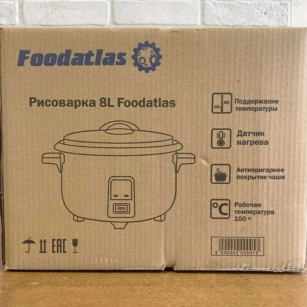 Электрическая рисоварка Foodаtlas Рисоварка (8L, 1250 Вт) фотография 7