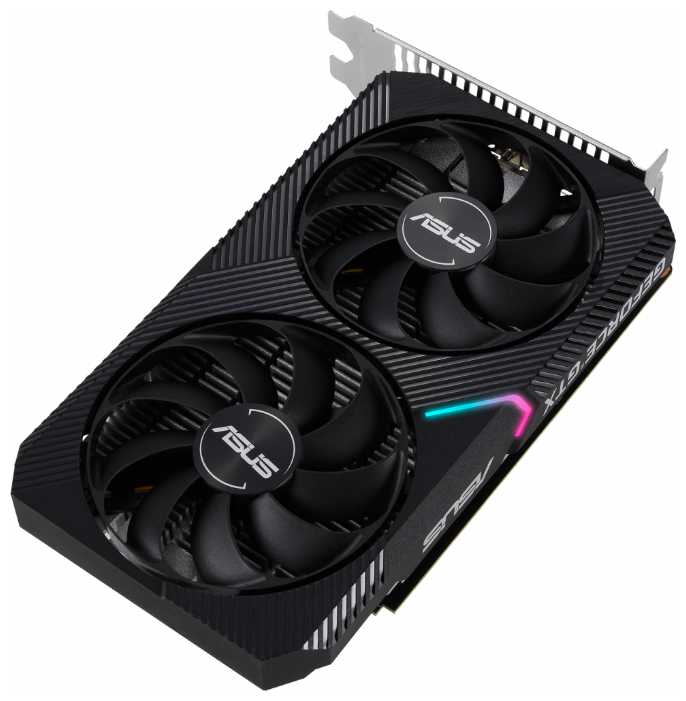 Видеокарта ASUS DUAL GeForce GTX 1650 MINI OC 4GB, DUAL-GTX1650-O4GD6-MINI фотография 6
