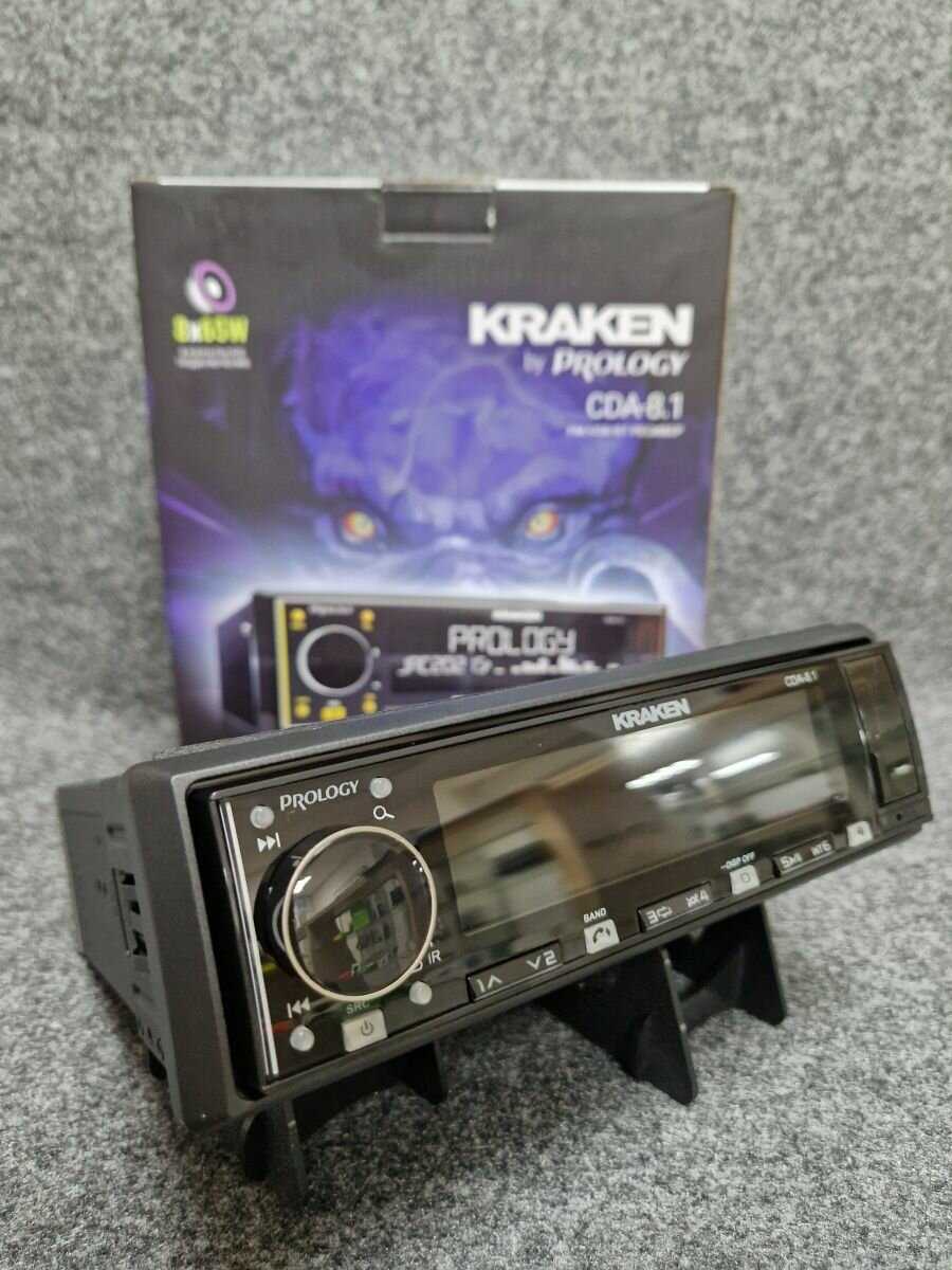 Автомагнитола PROLOGY CDA-8.1 KRAKEN FM/USB/BT ресивер 8х65 Вт фотография 13