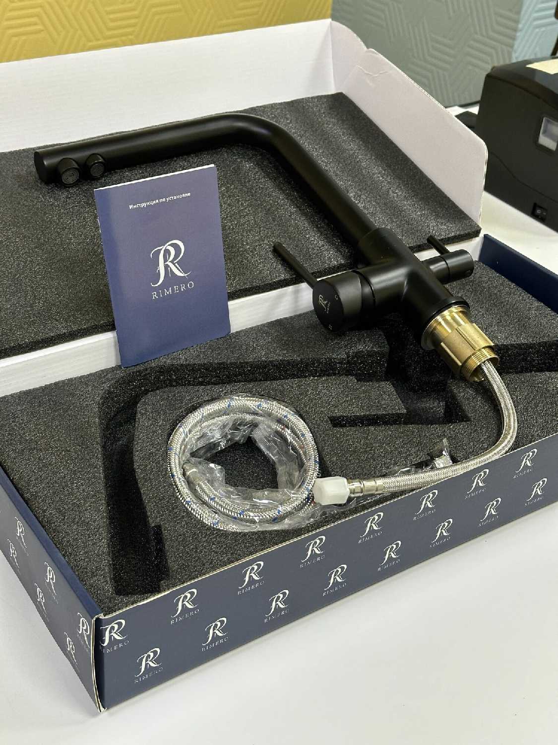 Смеситель для кухни RIMERO (RM4399BL) фотография 33