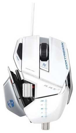 Игровая мышь Mad Catz R.A.T.7 2013 Gloss White USB фотография 1