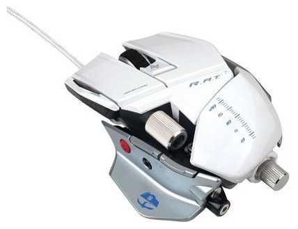 Игровая мышь Mad Catz R.A.T.7 2013 Gloss White USB фотография 2