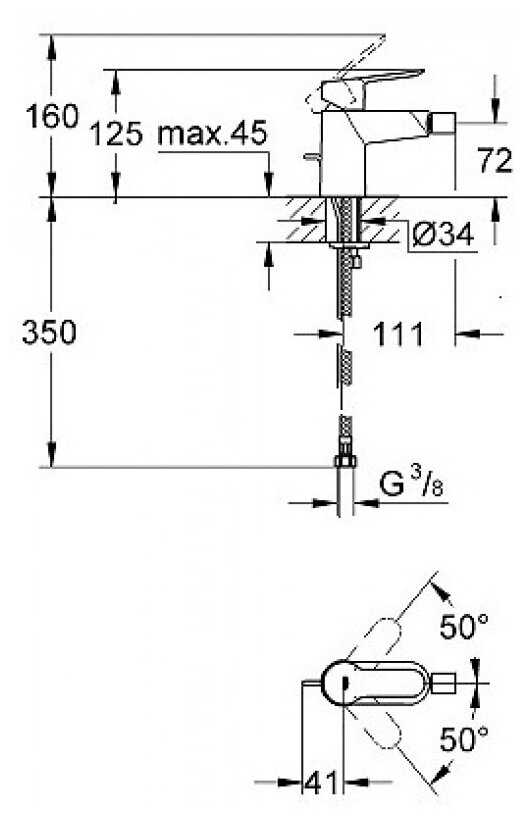 Смеситель Grohe 23332 фотография 3