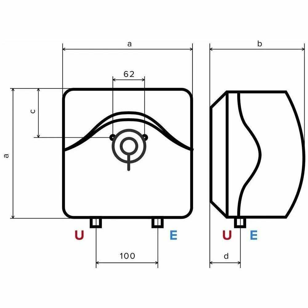 Накопительный водонагреватель электрический Ariston ABS ANDRIS2 R 15 U фотография 10