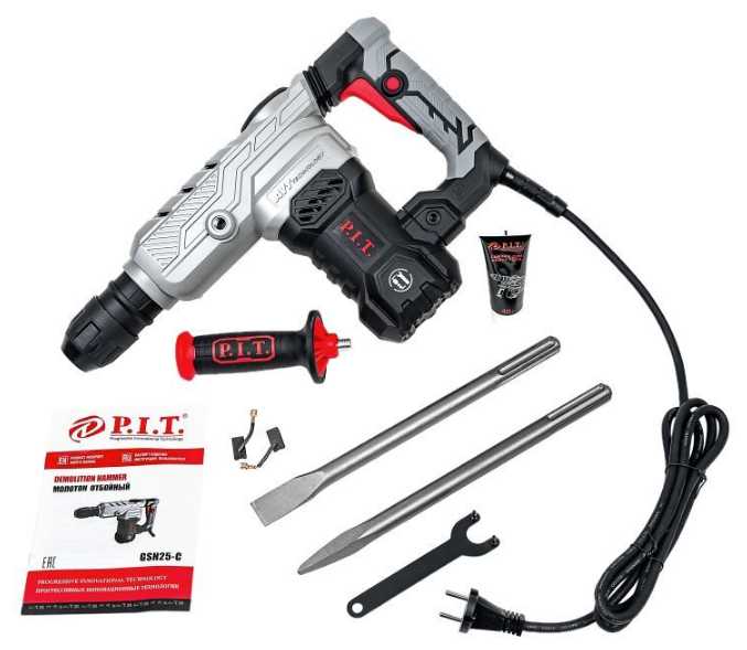 Отбойный молоток электрический P.I.T. GSH 25-C (1.5 кВт) фотография 4