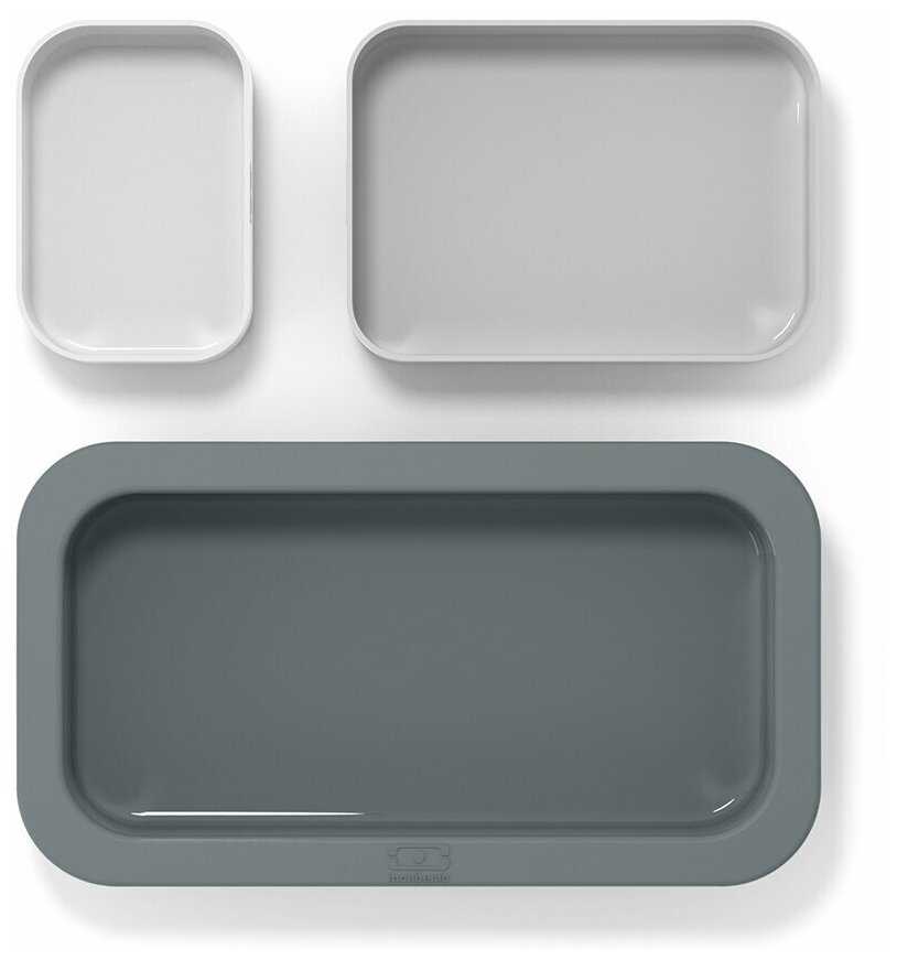 Monbento Силиконовые формы для выпечки mb silicase для ланч-боксов серые 26230030 фотография 3