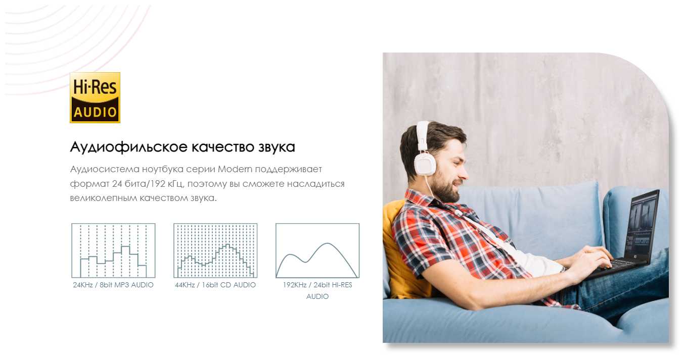 Ноутбук MSI Modern 15 B12M (215XRU) фотография 14