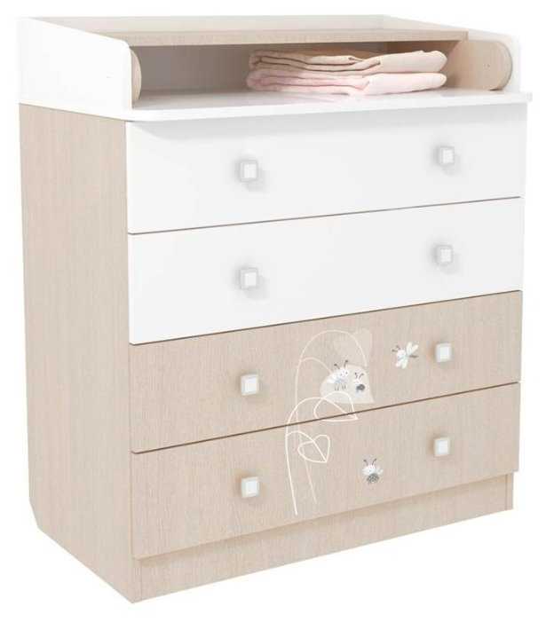Пеленальный комод Polini Kids French 1580 Amis