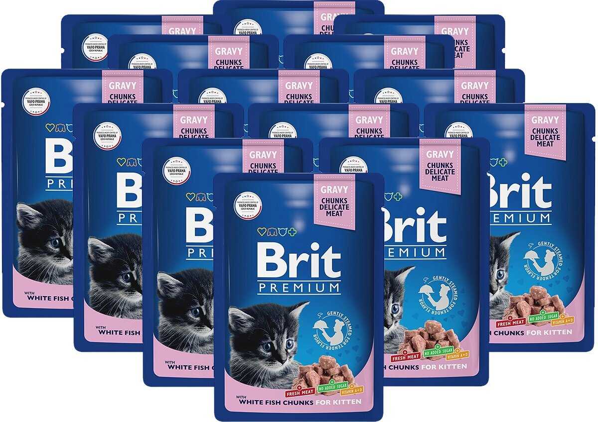 Корм Brit Premium (кусочки в соусе) фотография 15
