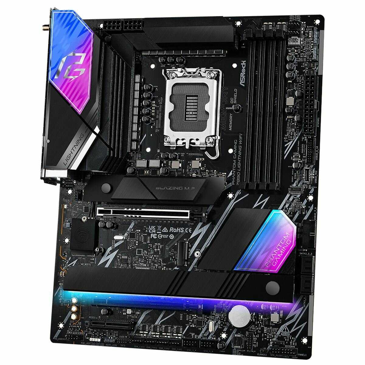 Материнская плата ASRock Z890 LIGHTNING WIFI, LGA1851, Intel Z890, ATX (Z890 LIGHTNING WIFI) фотография 4