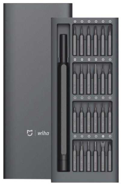 Набор отверток для точных работ Xiaomi Mi x Mijia Wiha Precision Screwdriver (DZN4000CN), 25 предм. фотография 1
