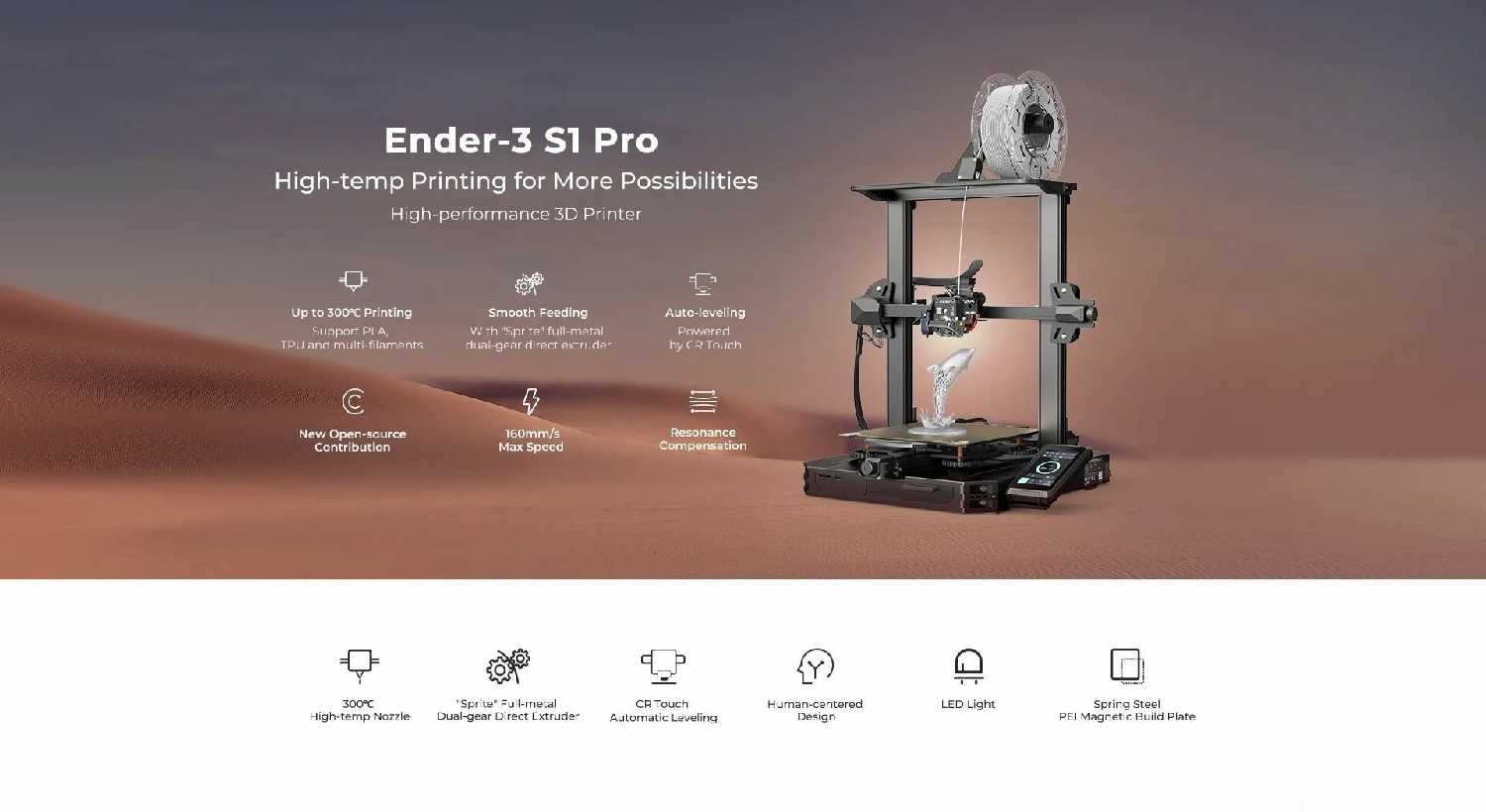3D принтер Creality Ender-3 S1 Pro фотография 7