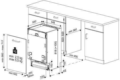 Посудомоечная машина Indesit DIS 1C67 фотография 1
