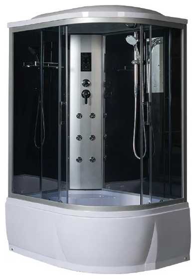 Душевая кабина River Dunay 120/80/44 L высокий поддон 120см*80см фотография 1