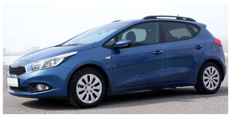 Рейлинги для Kia Ceed 2012-2018 черные фотография 3