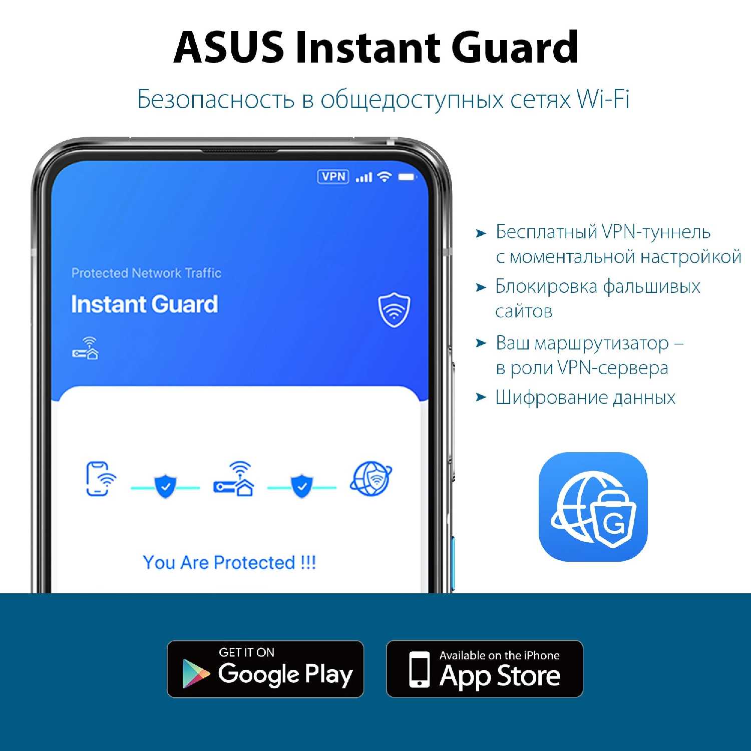 ASUS Роутер беспроводной Asus RT-AX52 AX1800 10/100/1000BASE-TX черный фотография 4