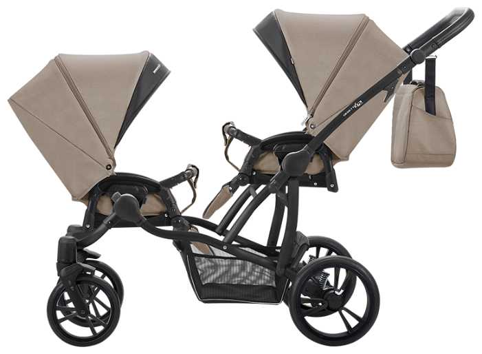 Универсальная коляска для двойни Bebetto 42 Comfort 2017, 2 в 1 фотография 6