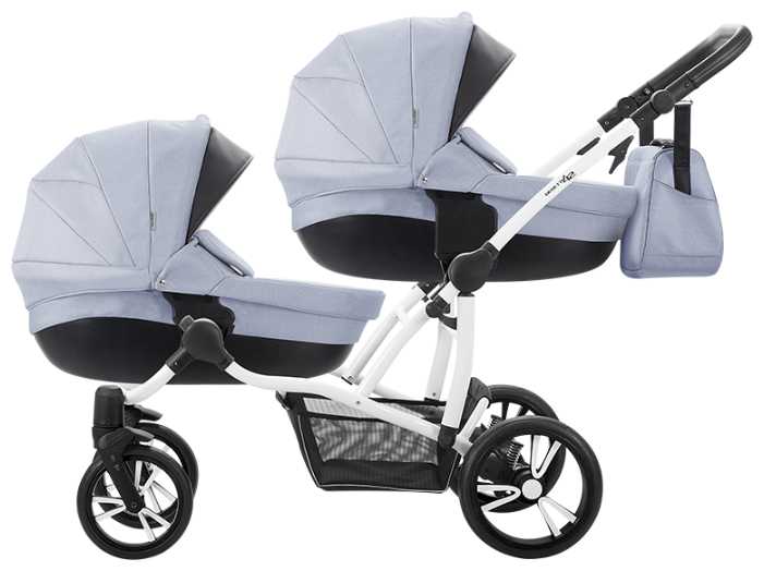 Универсальная коляска для двойни Bebetto 42 Comfort 2017, 2 в 1 фотография 7