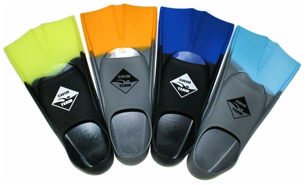 Ласты для плавания в бассейне двухцветные. Размер 36-38. Материал: силиконTE-2737-2. фотография 1