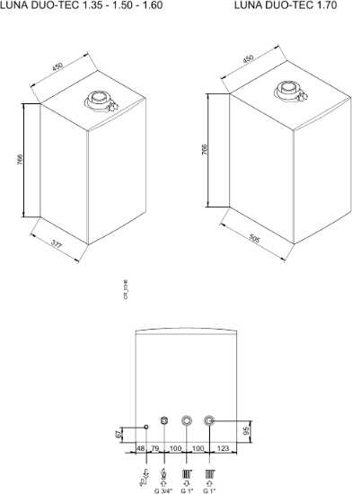 Конденсационный газовый котел BAXI LUNA Duo-tec MP 1.70, двухконтурный фотография 11