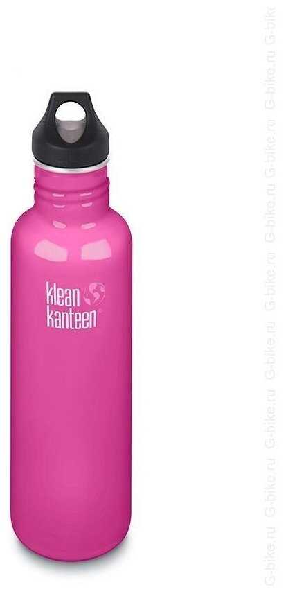 Бутылка Klean Kanteen Classic Loop 27oz (800 мл) 1003187L Lemon Curry фотография 9