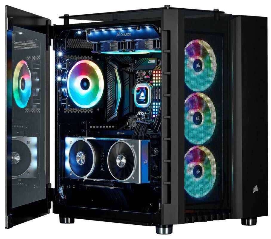 Компьютерный корпус Corsair Crystal Series 680X RGB фотография 5