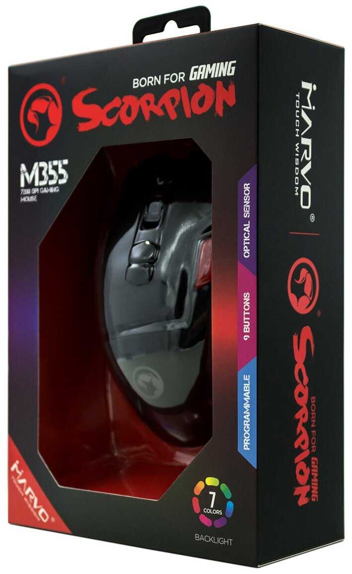 Мышь игровая Marvo M355 фотография 6