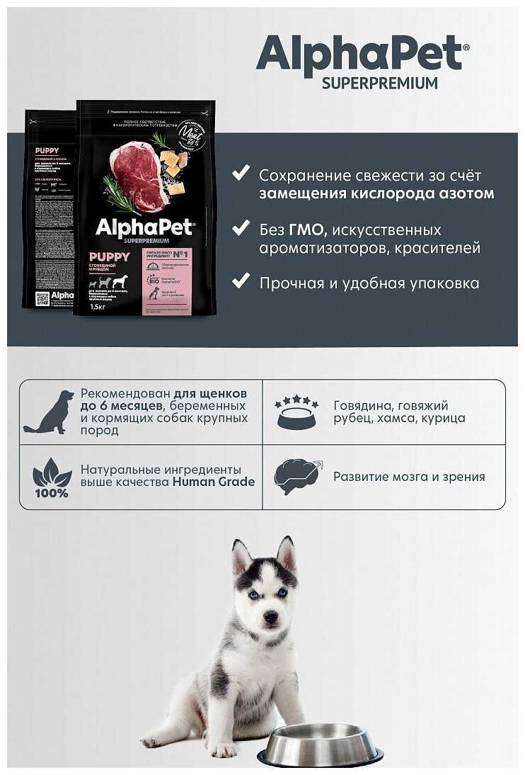 Сухой корм для собак AlphaPet Superpremium фотография 15